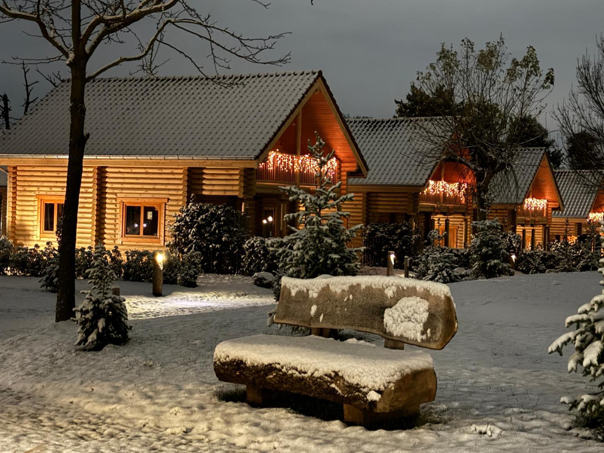 Boomstamhuis High Chaparral Oorsbeek 외부 사진